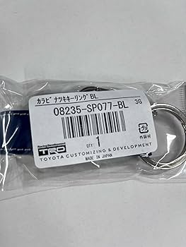 Amazon | TRD カラビナ付キーリング 品番:08235-SP077-BL | キー