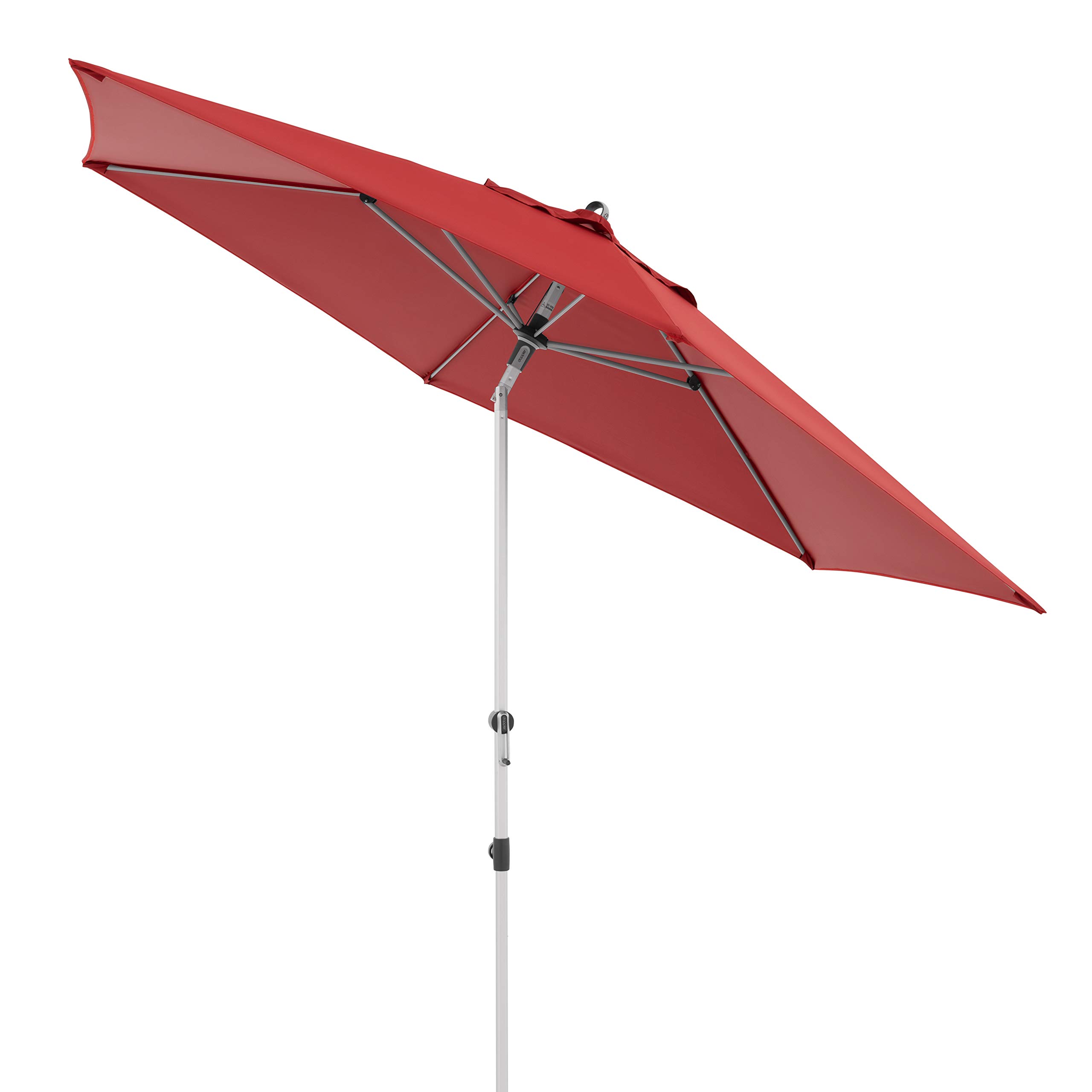 Doppler EXPERT Auto Tilt – Knickbarer Sonnenschirm für Balkon oder Terrasse – Regenabweisend