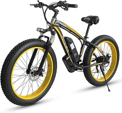 Fat Tire Bici Elettrica per Aadults Uomini 26\