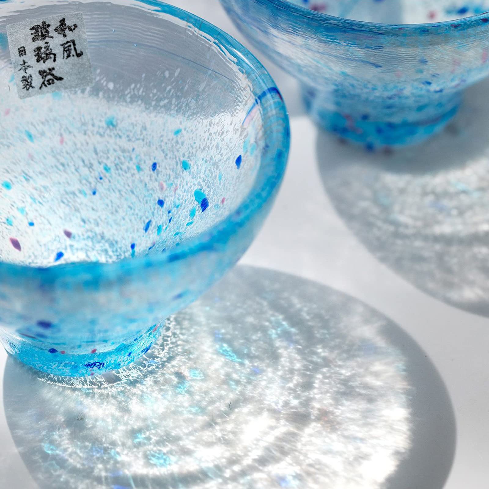 Tasses à thé japonaises en verre faites à la main, tasses à saké japonais, tasse à thé Kung Fu 6 styles