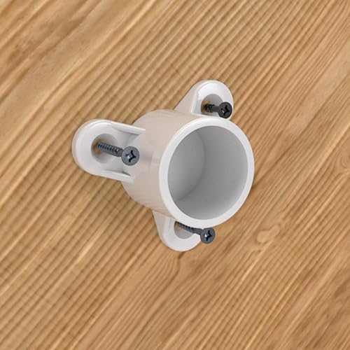 Miniatura 3 de FORMUFIT F001ECT-WH-10 - Tapa de mesa de PVC, grado de muebles, tamaño de 1 pulgada, color blanco (paquete de 10)