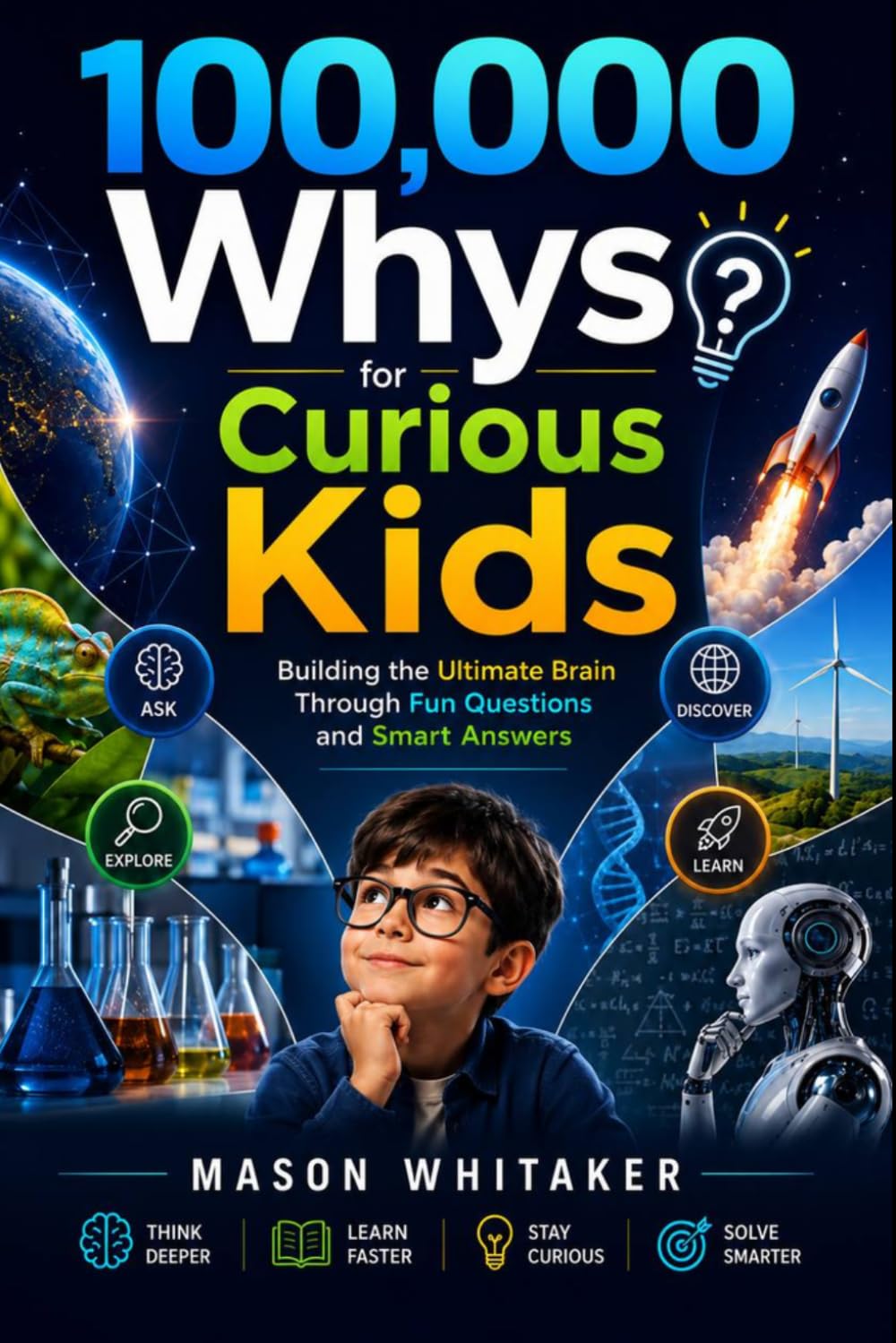100,000 Whys for Curious Kids: Building the Ultimate Brain Through Fun Questions and Smart Answers