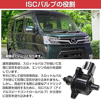 Amazon.co.jp: [スクラム DG64V DG64W K6A NA車]ISCバルブ