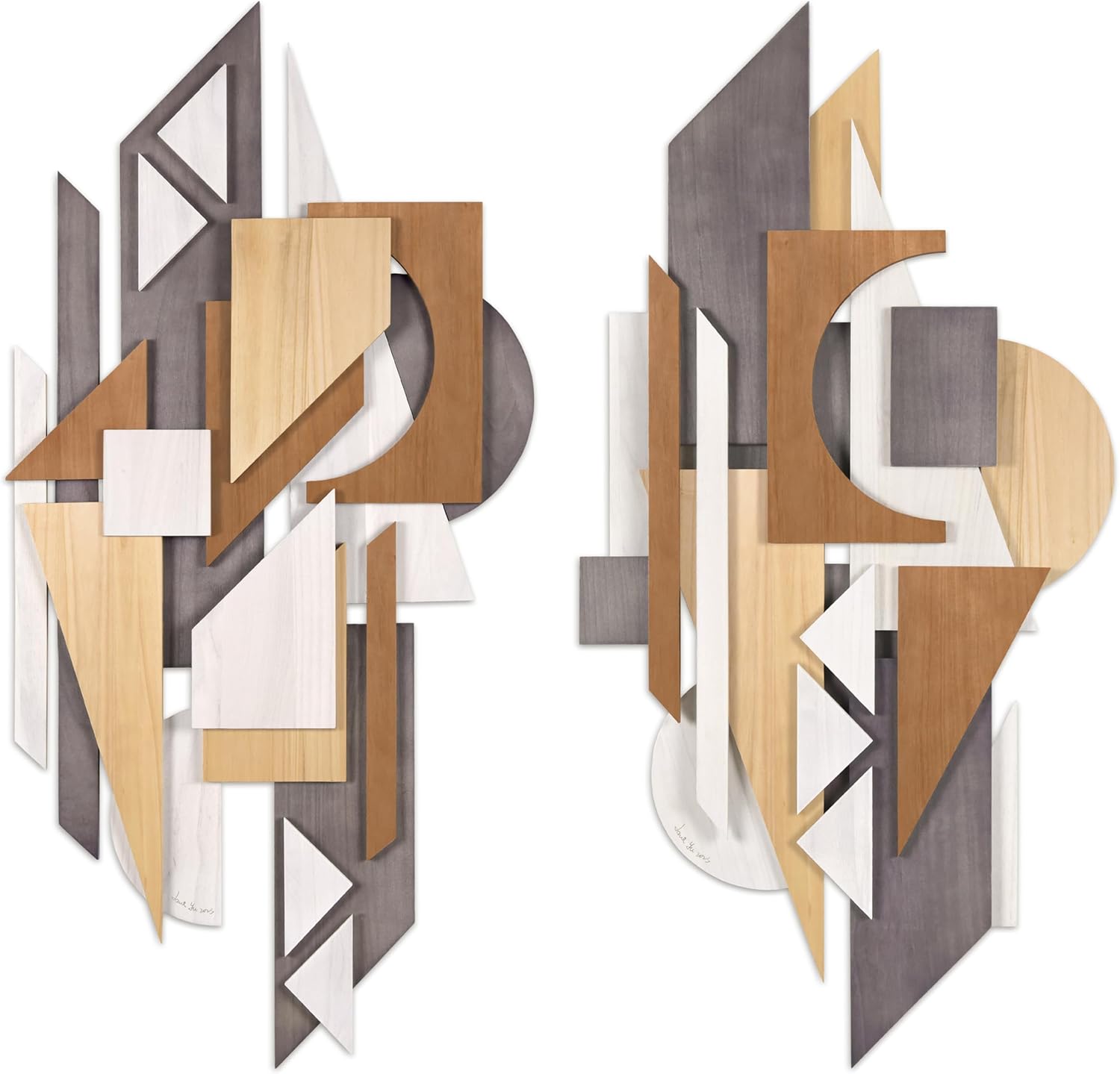 Empire Art Direct Moonlit Mist I II Hand Made Hand Finished Dimensional Solid Wood Abstracts Empire Art Direct Moonlit Mist I II Hand Made Hand Finished Dimensional Solid Wood Abstracts