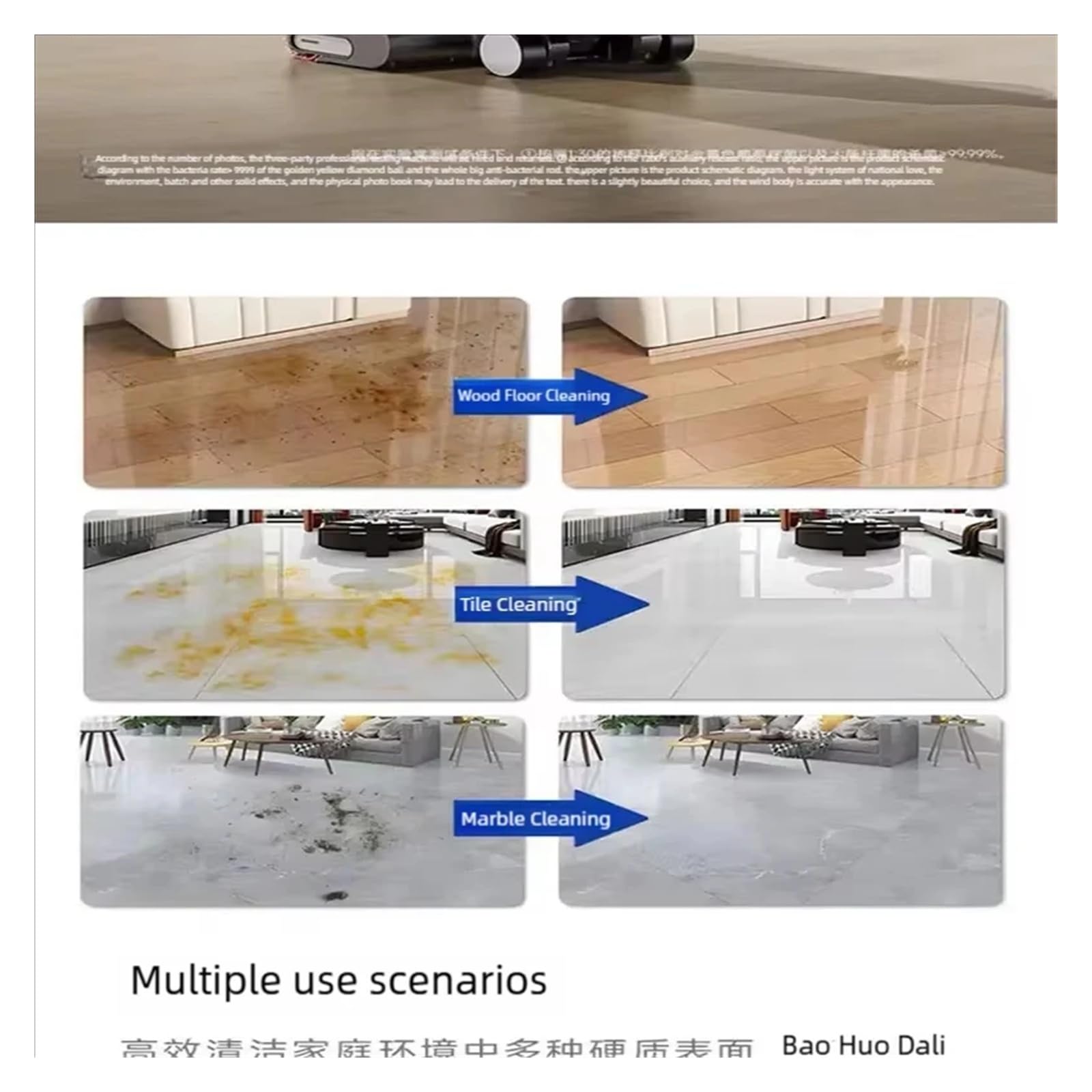 Solución De Limpieza De Suelos De 200ml, Compatible Con Dreame X40 Ultra X50 Ultra L10s Ultra L20 Ultra Y X40 Pro Ultra, Robot(4PCS)