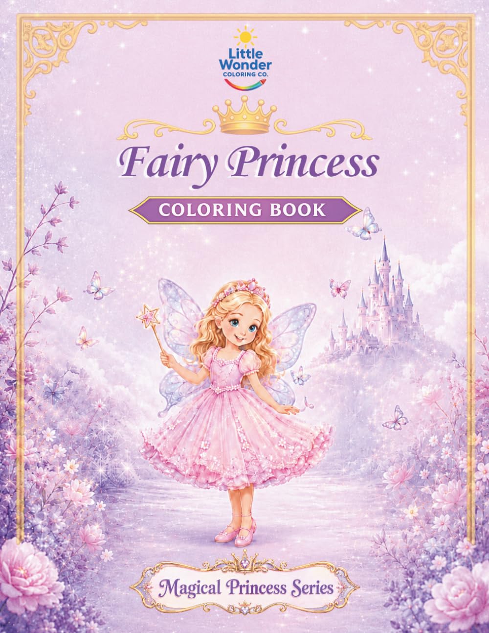 Fairy Princess Coloring Book: A Gentle Celebration of Fairy Magic, Kindness, and Joy (Magical Princess Series)