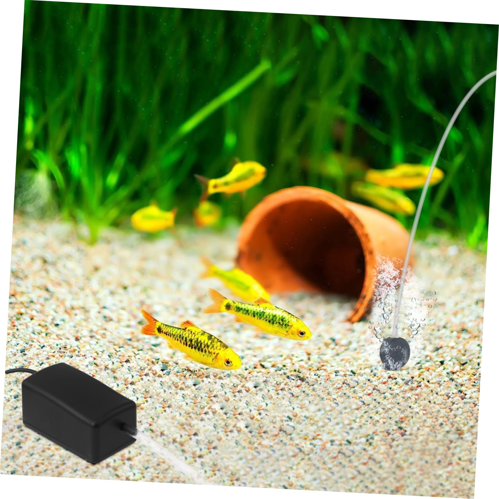 TOYANDONA Solar-sauerstoffpumpe Für Teich Aquarium Garten Solar-aquariumpumpe Solarpumpe Für Fischteich Sauerstoffbelüfter