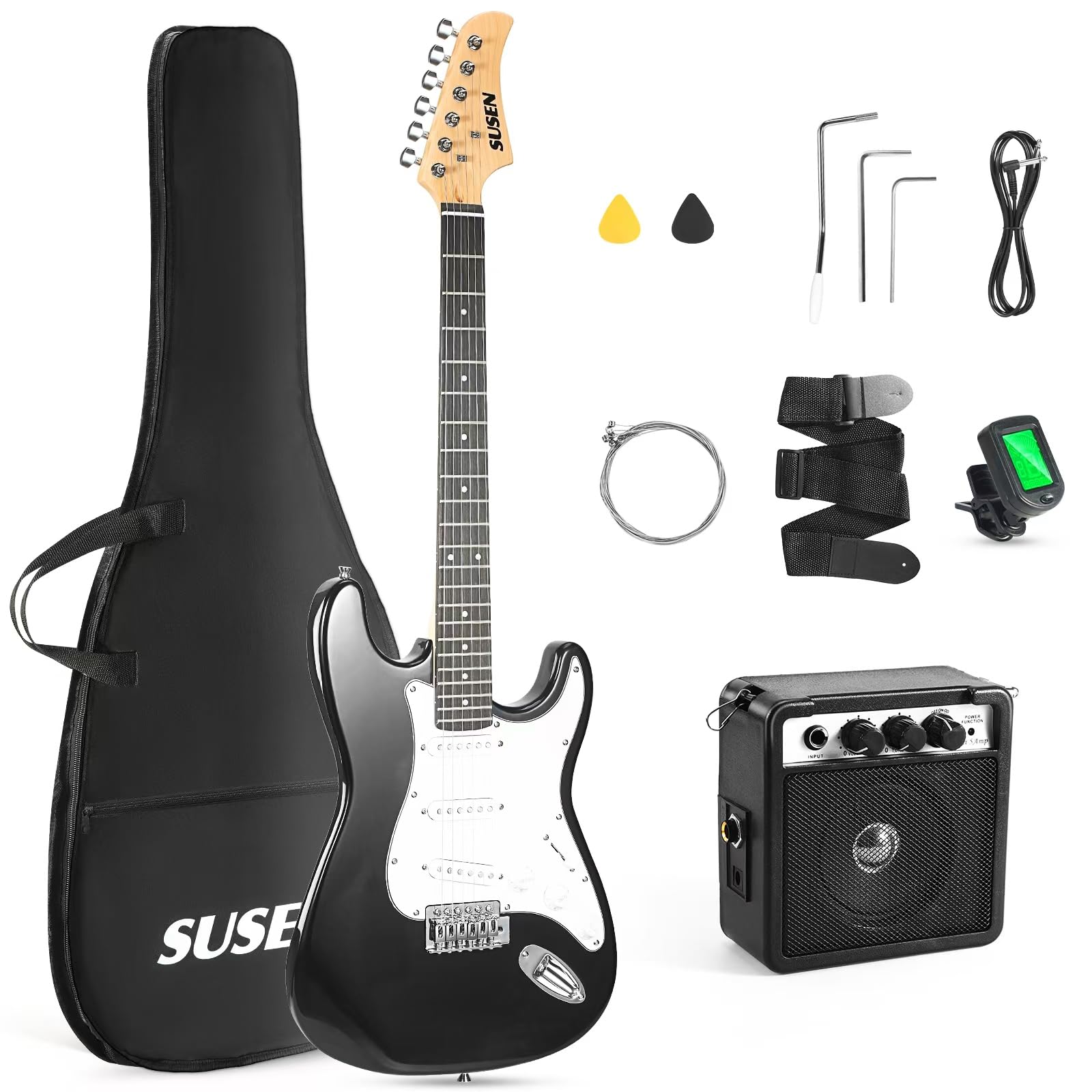 Amazon.com: Electric Guitar, 39 Inch Solid Full-size Electric