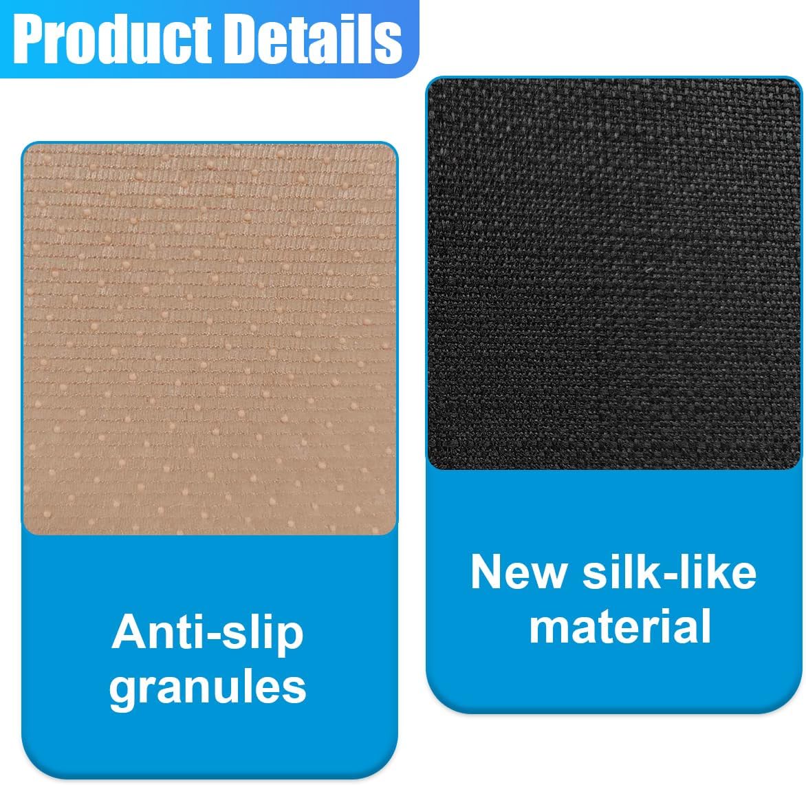YoRise Car Seat Cover, Universal Cool Auto Front Seat Cushion Protector with Storage Pocket & Non Slip Bottom, Comfortable Breathable Vehicle Driver Seats Pad for SUVs, Trucks, Sedans (Black)