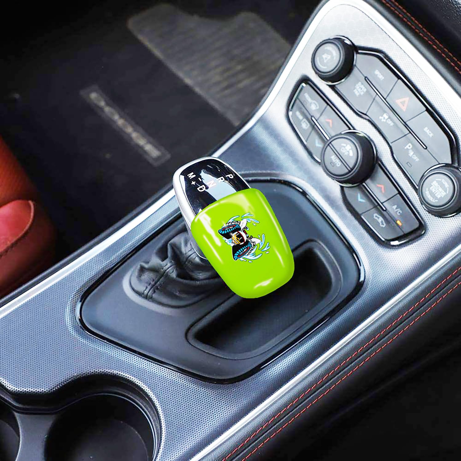 TOOLEPIC Gear Shifter Knob Cover for Dodge Uganda