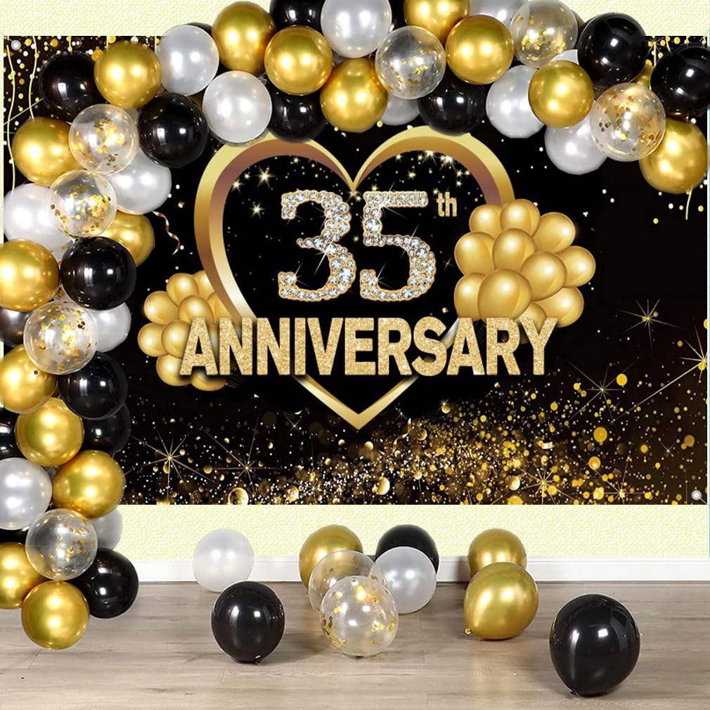 35 Year Anniversary Decorations