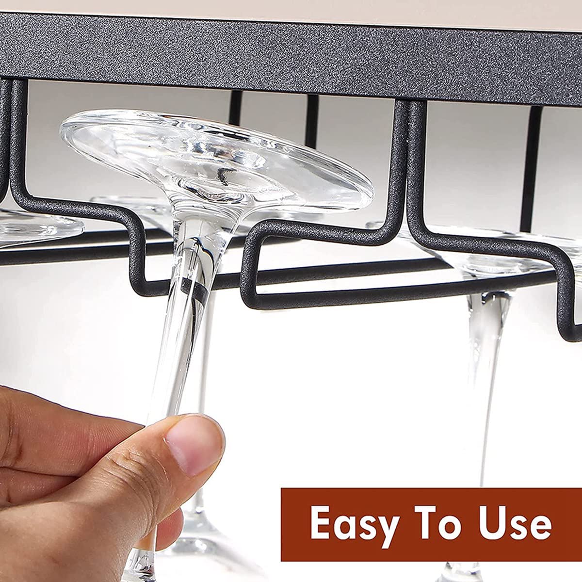 Wijnglazen rek, onder kast Stemware Rack