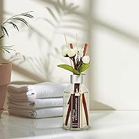 Vista 4 de Aronica Difusor de Aroma de Canela para Cocina, Decoraciones de Oficina, Aroma de Vainilla y Canela, Difusor de Varillas de Flores, Aroma