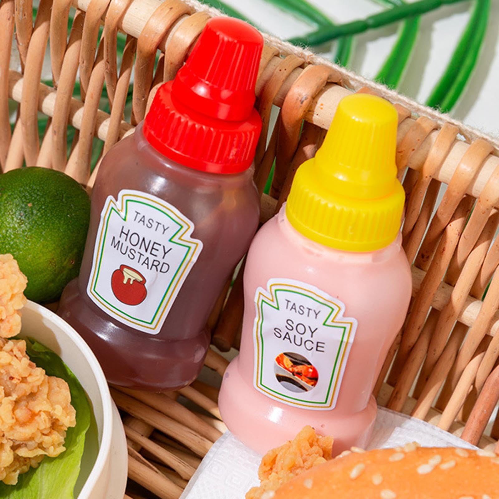 Amazon｜ドレッシング ボトル 小、 2/3/7個 調味料ボトル 調味料