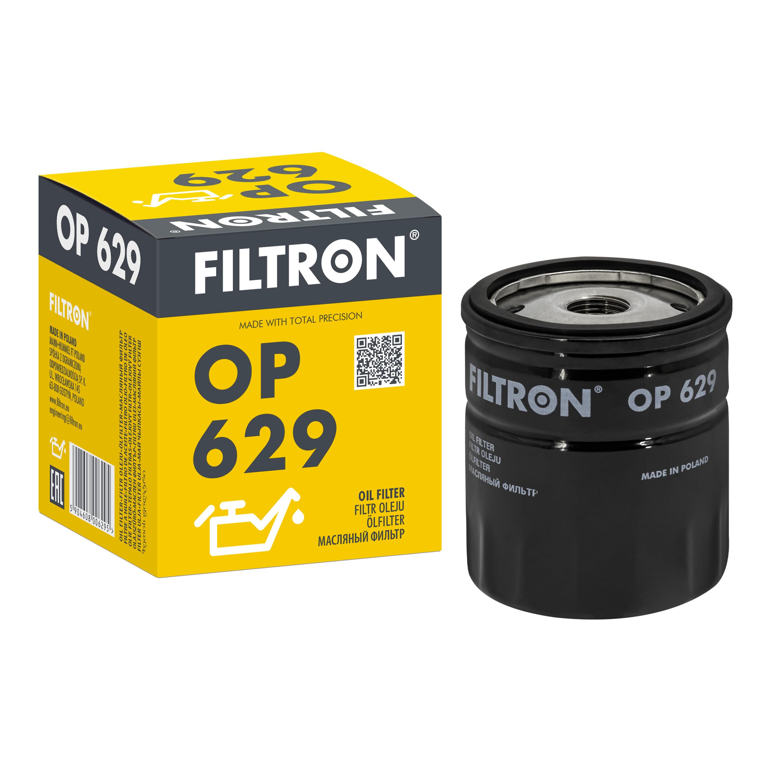 FILTRON OP629 Oil Filter