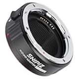 SNIPIZ Lens Mount Adapter EF-EOS R Auto-Focus Lens Converter Compatible with Canon EF/EF-S Lens for Canon R Mount Camera EOS R, RP, R3, R5, R6, R6II, R7, R8, R10, R50, R100