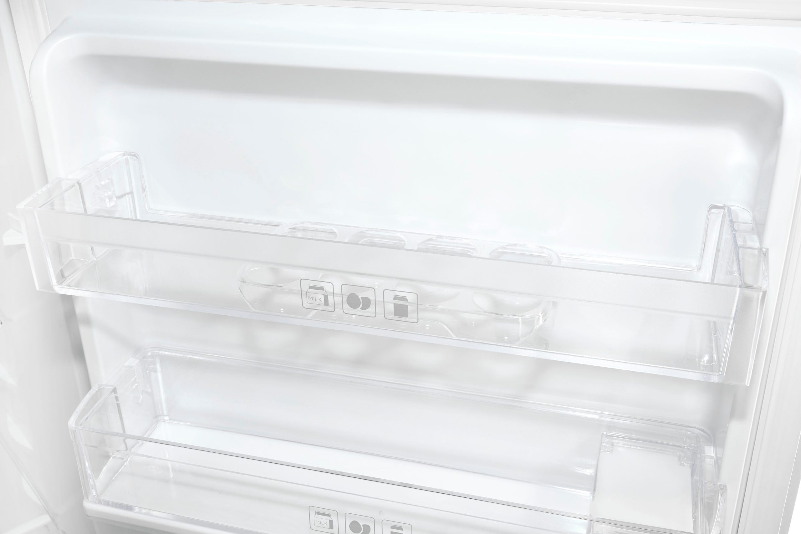 Exquisit® Frigorífico Combi 251L, Color Blanco, Clase C, No-Frost, Dispensador de Agua, Puerta Reversible, Alarma de Puerta Abierta, Medidas (180,5 x 54,0 x 60,0 cm)