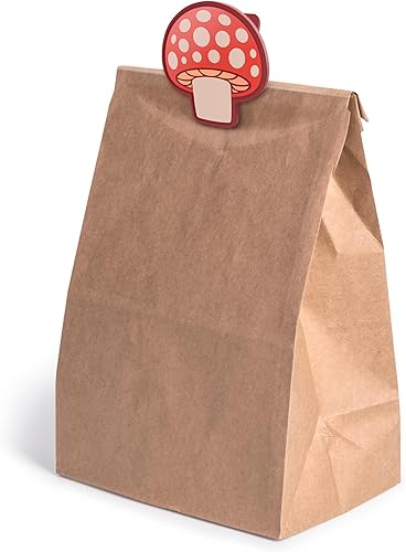 Miniatura 3 de SHROOMATES, clips para bolsa de setas, juego de 4