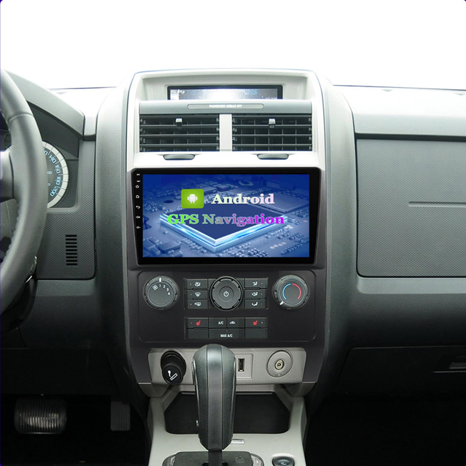 Autoradio Android 14 pour Ford Kuga Escape écran tactile 9 pouces Bluetooth Wi-Fi caméra recul