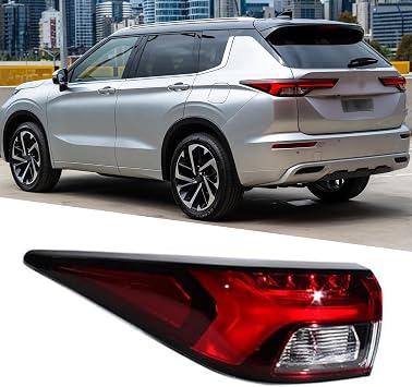Tail Lights Assembly Fit for Mitsubishi Outlander PHEV 2022 2023 2024 Taillights Driver Side Tail Lamps Taillight Assembly Rear Tail Light Assembly Brake Light, Turn Signal, Reverse Lights 8330B185