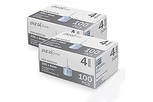 Fine Insulin Pen Needles: Exceptional Precision and Comfort for Diabetic Injections (32G 4mm)
