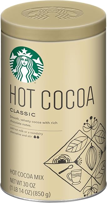 Hot Break. STARBUCKS Starbucks Hot Cocoa Classic Canned 850g