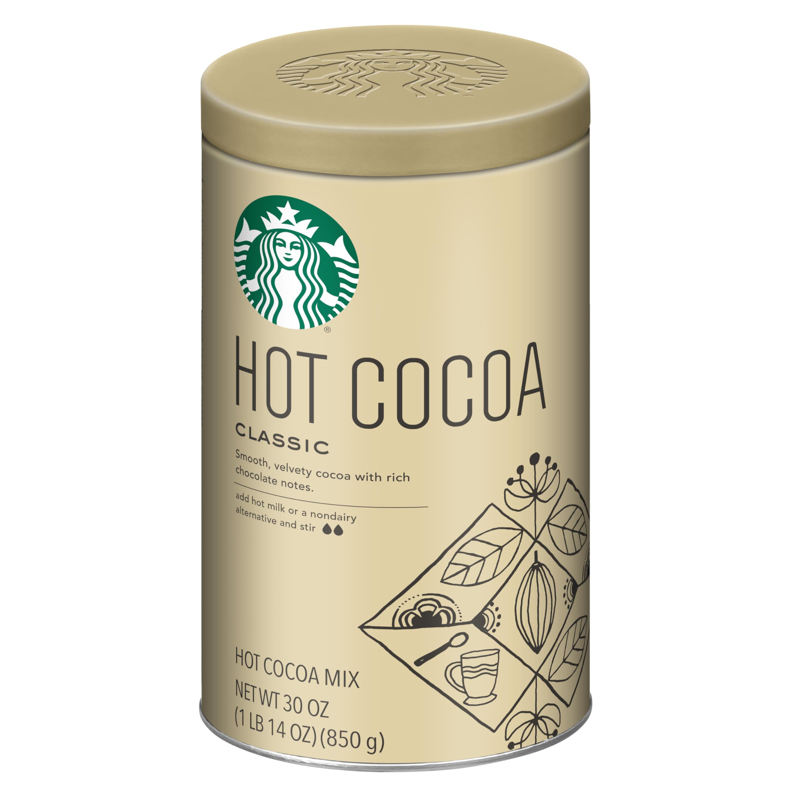 Classic Hot Cocoa Mix, 30 Ounce Tin