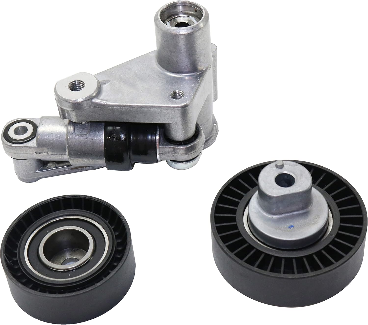 Garage-Pro Kit Accessory Belt Tensioner With pulley Replacement for BMW 325i 1992-2005 X5 330Ci 325Ci 2001-2006 Z3 1997-2002 Z4 2003-2008 2.5L Replaces# 11281722789,11287838797
