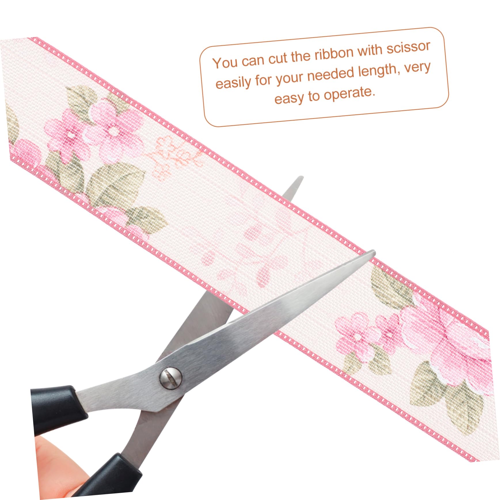 Didiseaon Rollos Floral Cintas Para Manualidades Decorar Decoraciones De Pastel Cintas Artesanales De Envolver Exquisita De Cinturón De Poliéster De Prensa