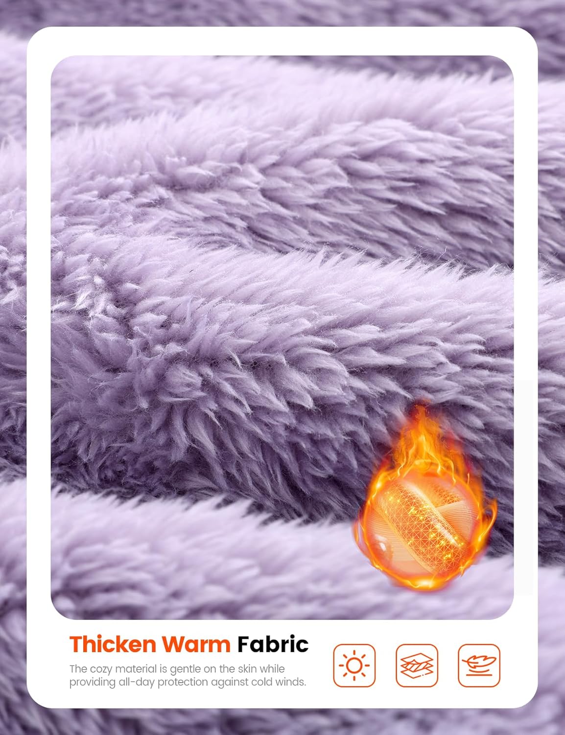 Yimoon Womens Fluffy Pajamas Set Warm Fleece Pjs Half Zip Pullover Pants 2 Piece Sleepwear Winter Fuzzy Loungewear - Image 3