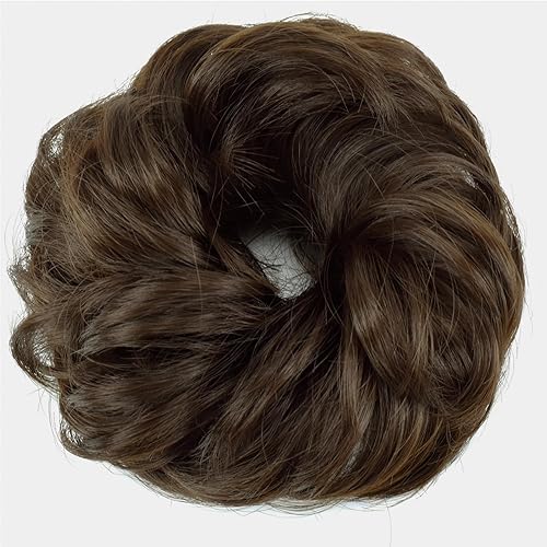 Miniatura 2 de ROSEBUD - Extensiones de cabello para mujeres, moño de cabello con estilo desarreglado, sintéticas y para hacer peinados