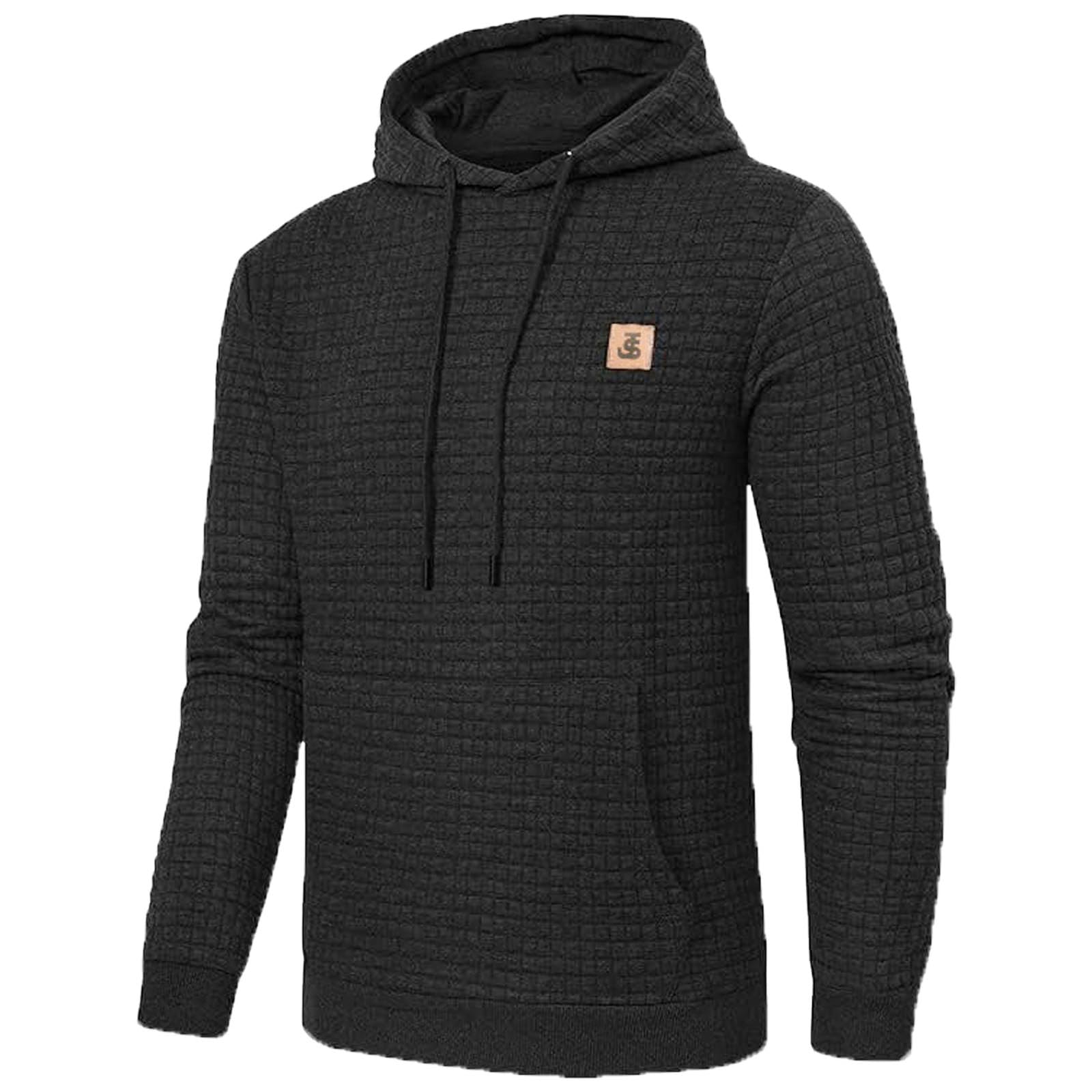 JustSun Sweat à Capuche Homme Pull Homme Sport Hooded Sweatshirts