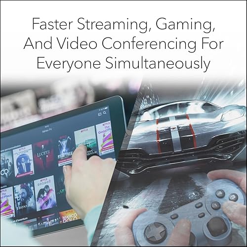 Miniatura 4 de NETGEAR Nighthawk - Sistema WiFi 6 de malla para todo el hogar (MK73S) - Router + 2 extensores satelitales - Velocidad de 3 Gbps - Cobertura de