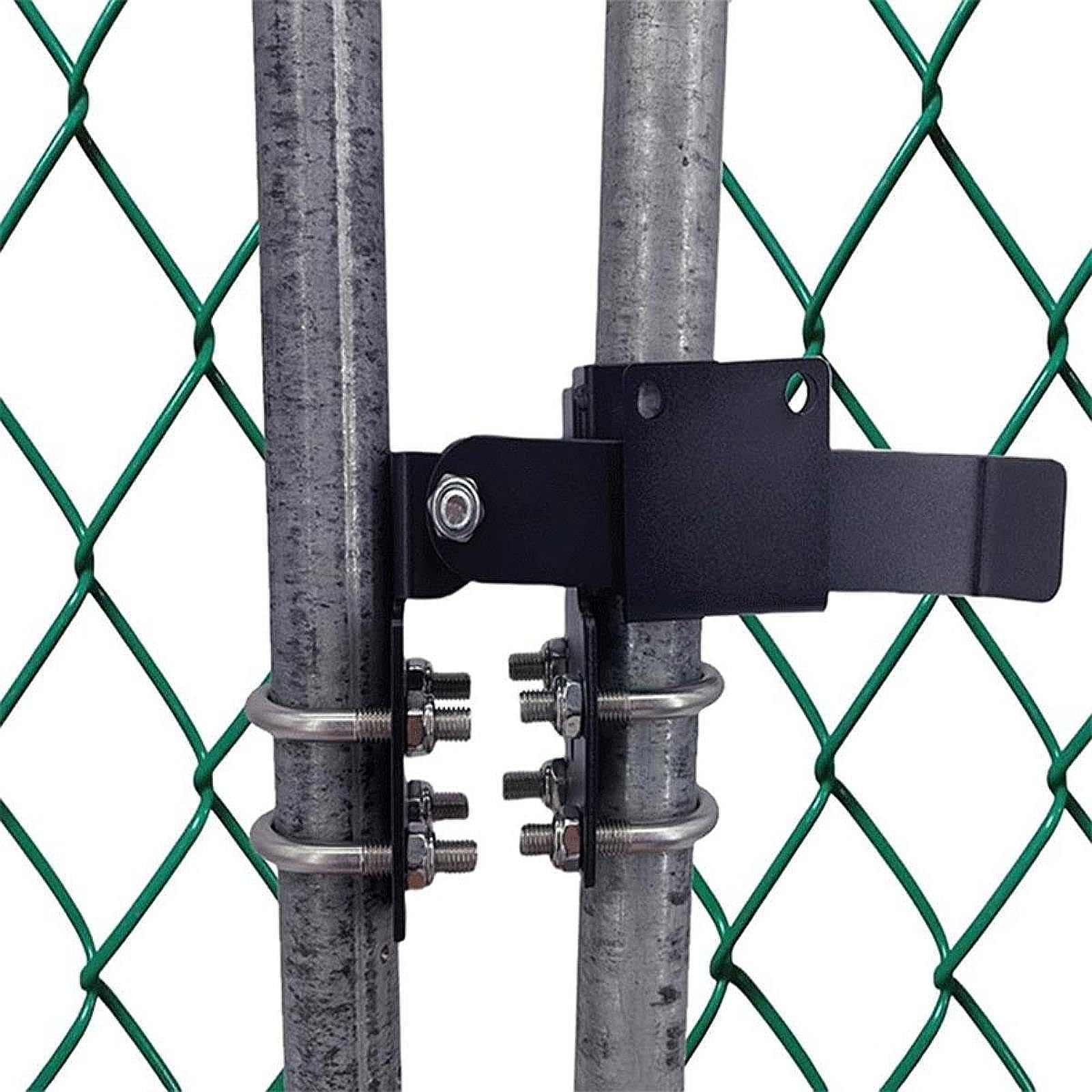 Heavy Duty Double Gate Latch Commercial Strong Arm Heavy Duty Double Gate  Latch For Chain Link Fences - Commercial Grade Strong Arm Hardware  Chainlink Gate Latch