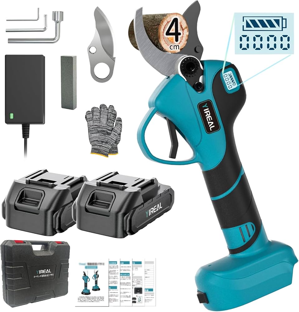 Amazon | 【2025新登場強化版】電動剪定バサミ 剪定バサミ 電動バサミ