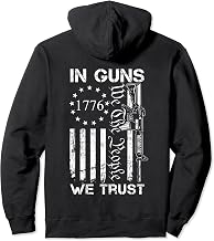 In Guns We Trust - We The People - AR15 USA Pro Guns (BACK) Pullover Hoodie