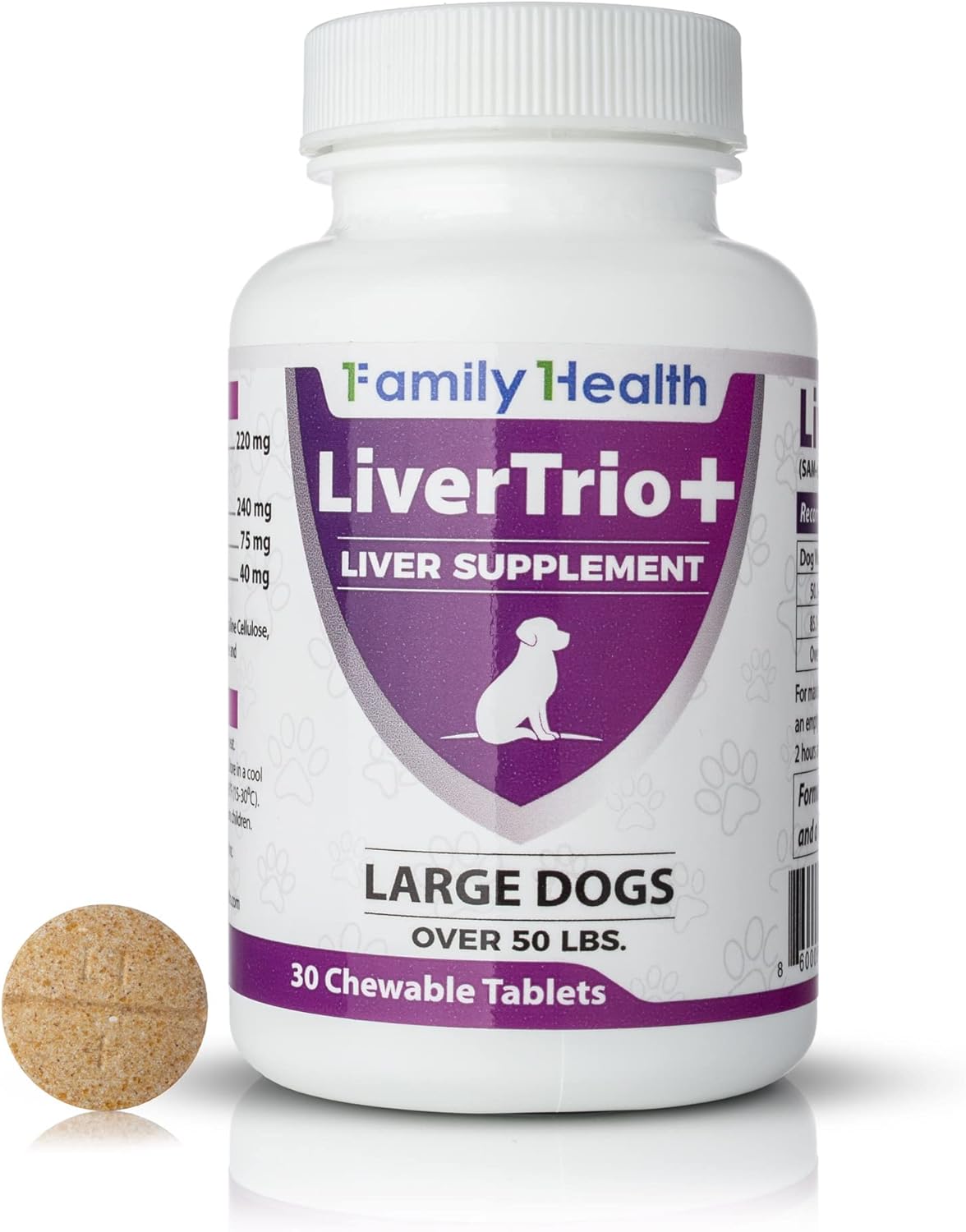 LiverTrio+ Comprehensive Liver Support Supplement for