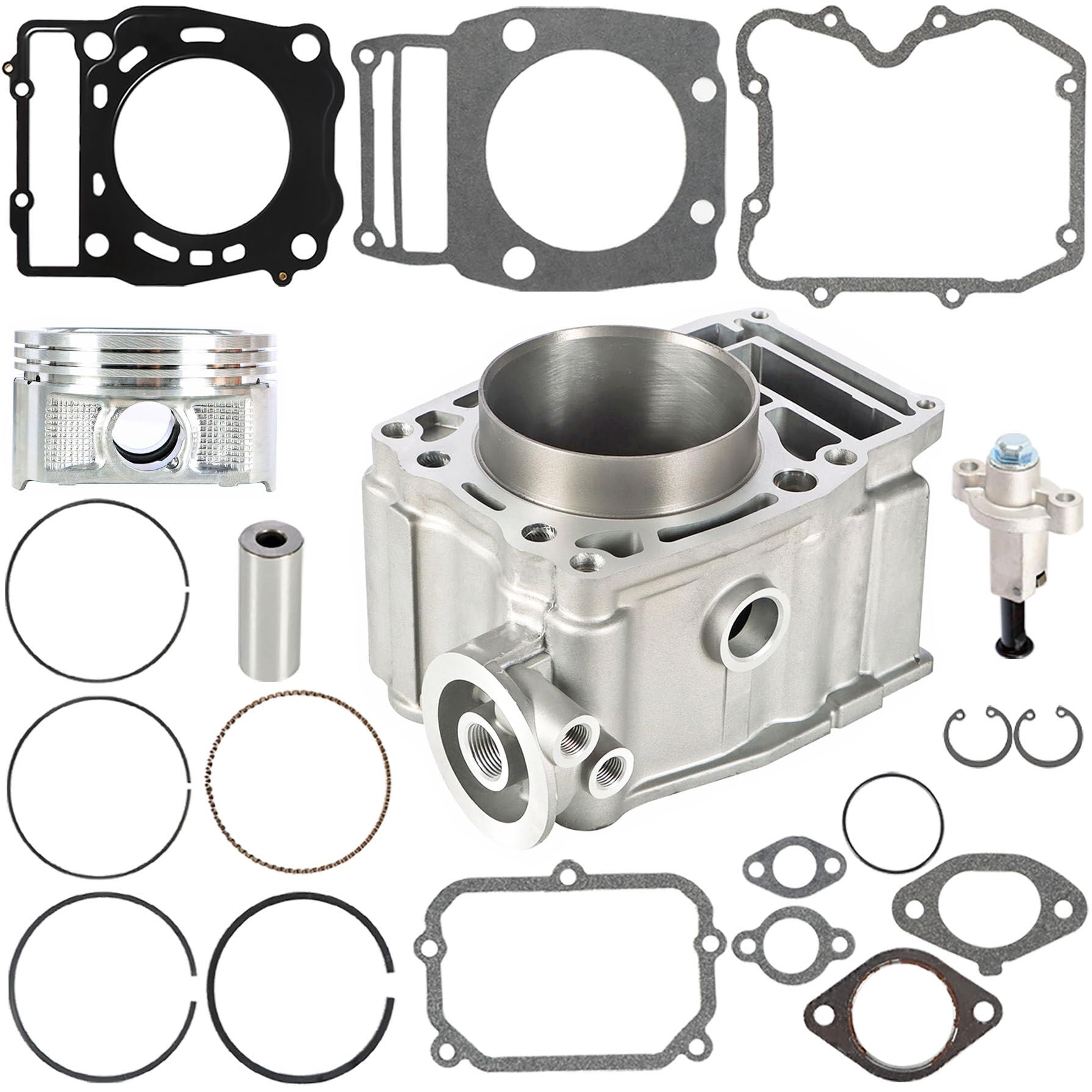 Cylinder Head Piston Gasket Top End Kit For Yamaha Banshee 350 1987-2006 - Foto 13