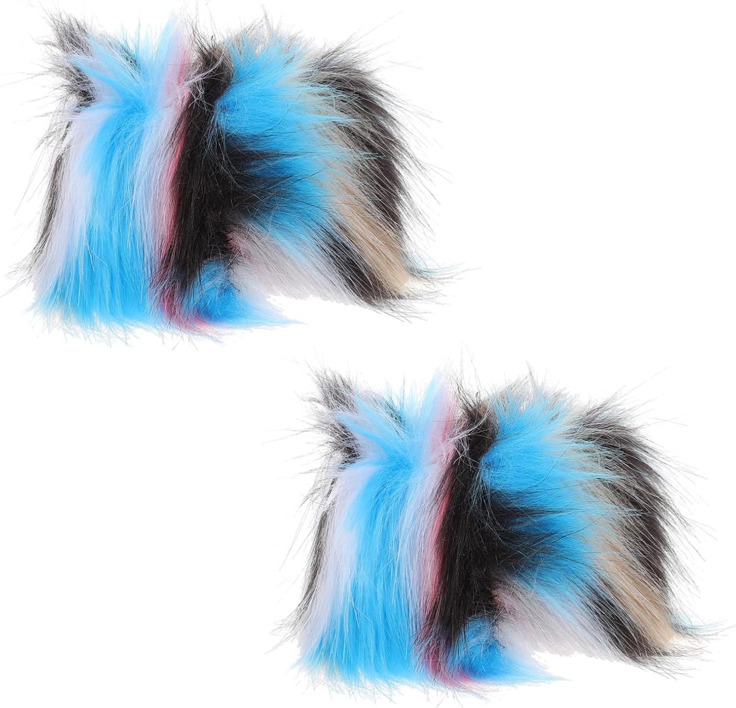 Baluue Arm Warmer Women Furry Wrist Cuffs Arm Sleeve Fur Cuffs Women's Fashion Fluffy Fur
