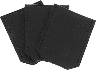 حافظة ماكينة حلاقة جلدية 3 قطع مزدوجة الحواف امنة لحماية ماكينة الحلاقة اثناء السفر، من فوميز.