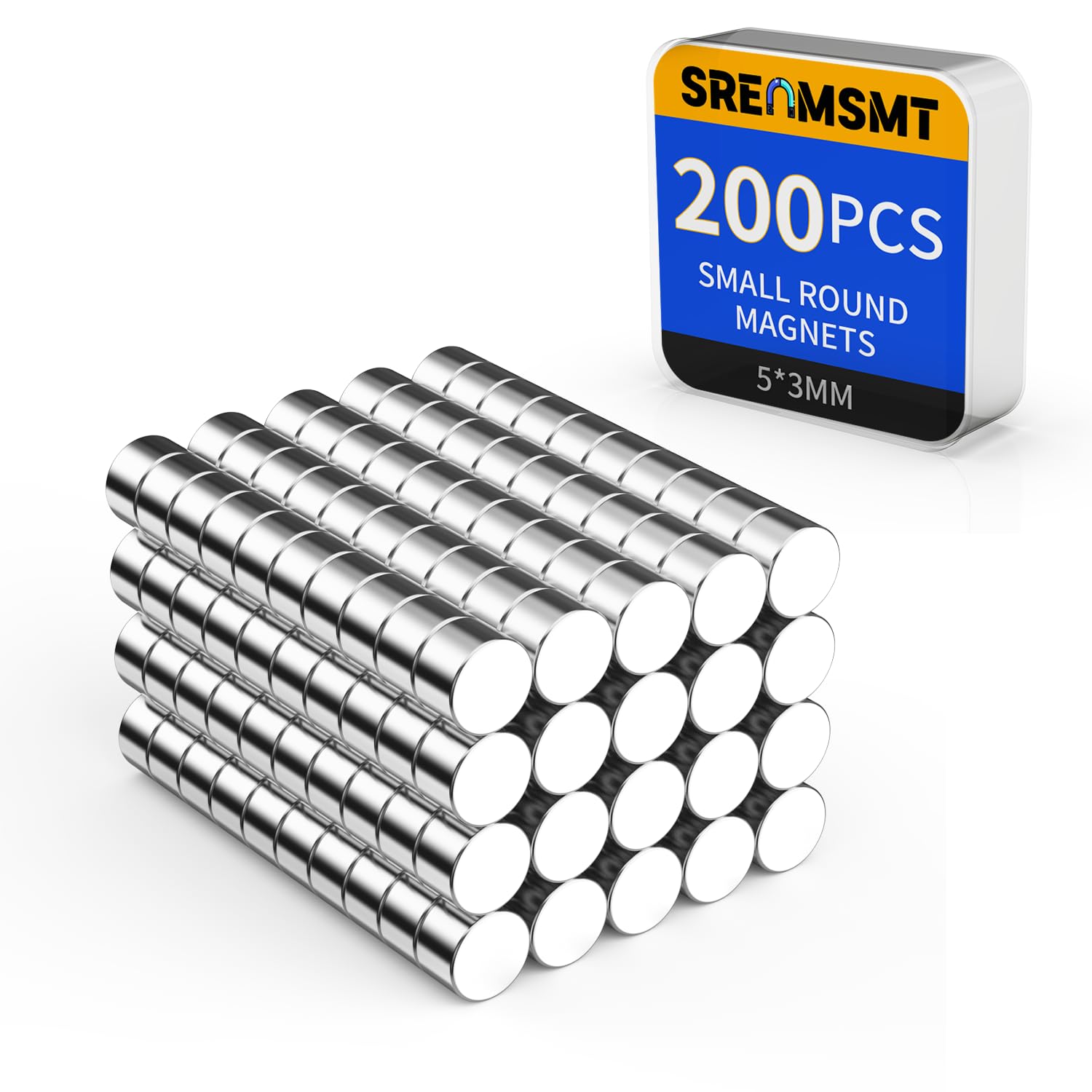 Small Magnets, 7 Sizes Neodymium Magnets for Crafts, 290 Pack — Amazon image 21
