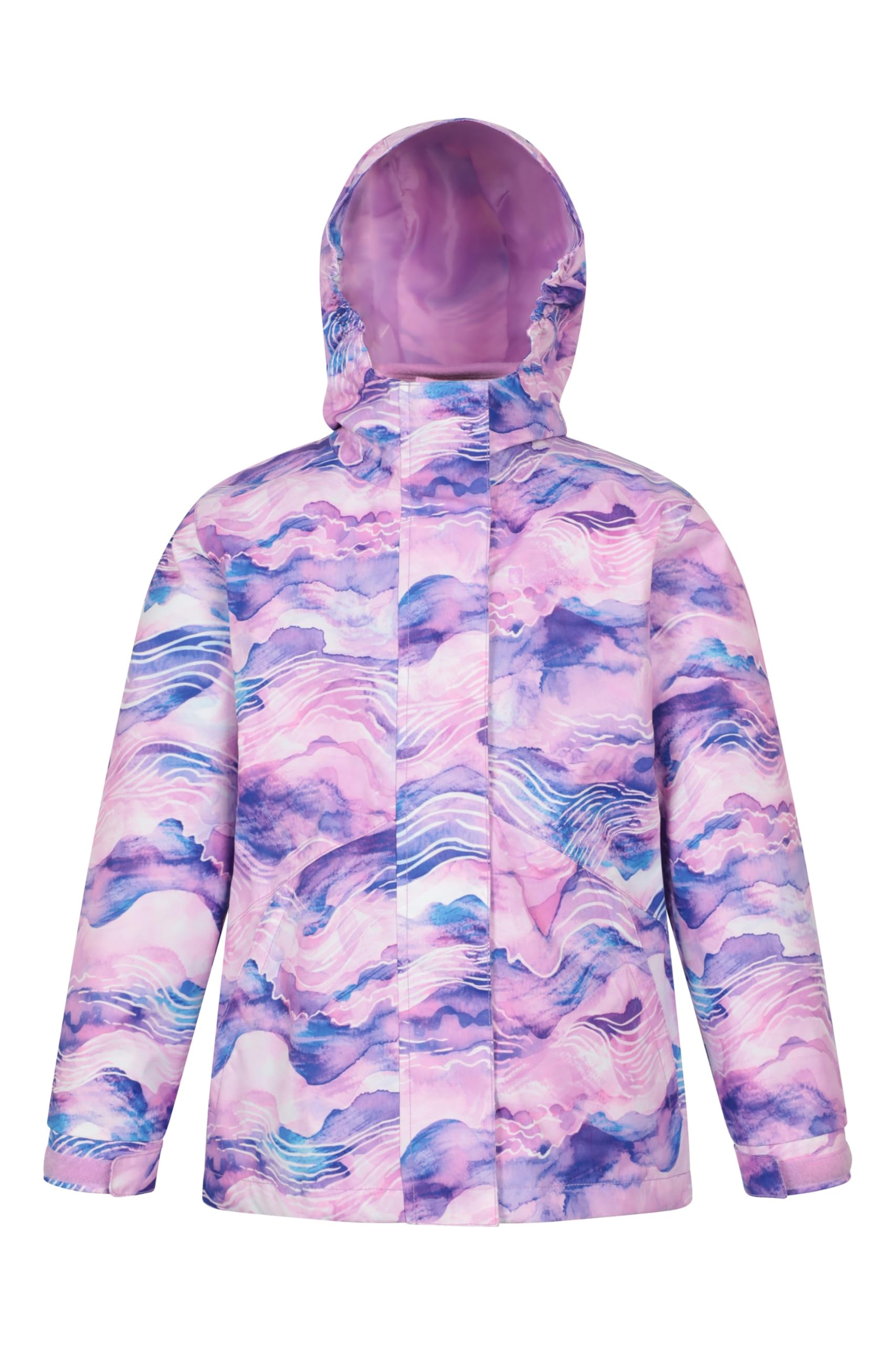 Mountain Warehouse Aries wasserdichte 3-in-1-Kinderacke - versiegelte Nähte - Kinder-Regenjacke, abnehmbare Kapuze - Mädchen- und Jungen-Regenmantel, Winter