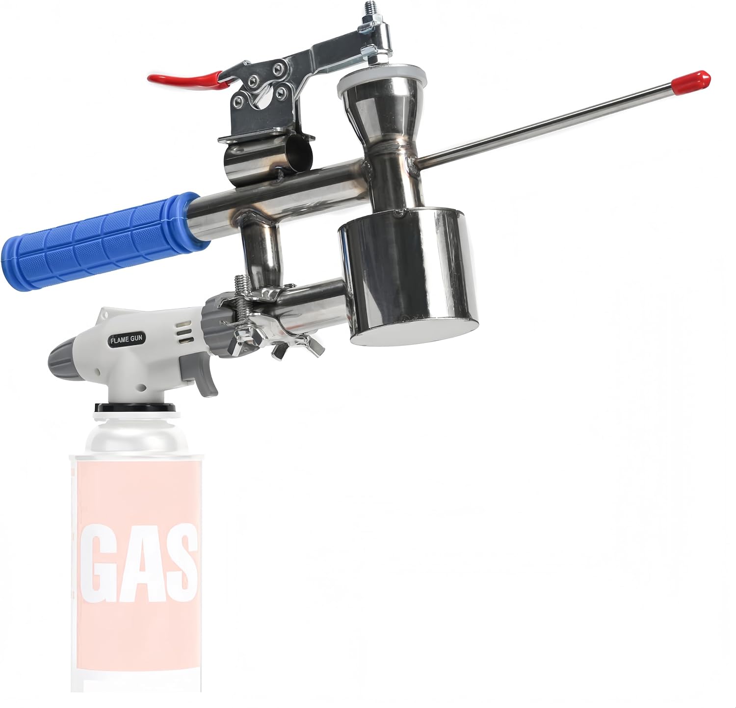 Oxalic Acid Vaporizer, Propane Powered Fogger, Beekeeping Supplies Kit with Measuring Spoon and Extending Elbow, Fast Heating No Need for Electricity