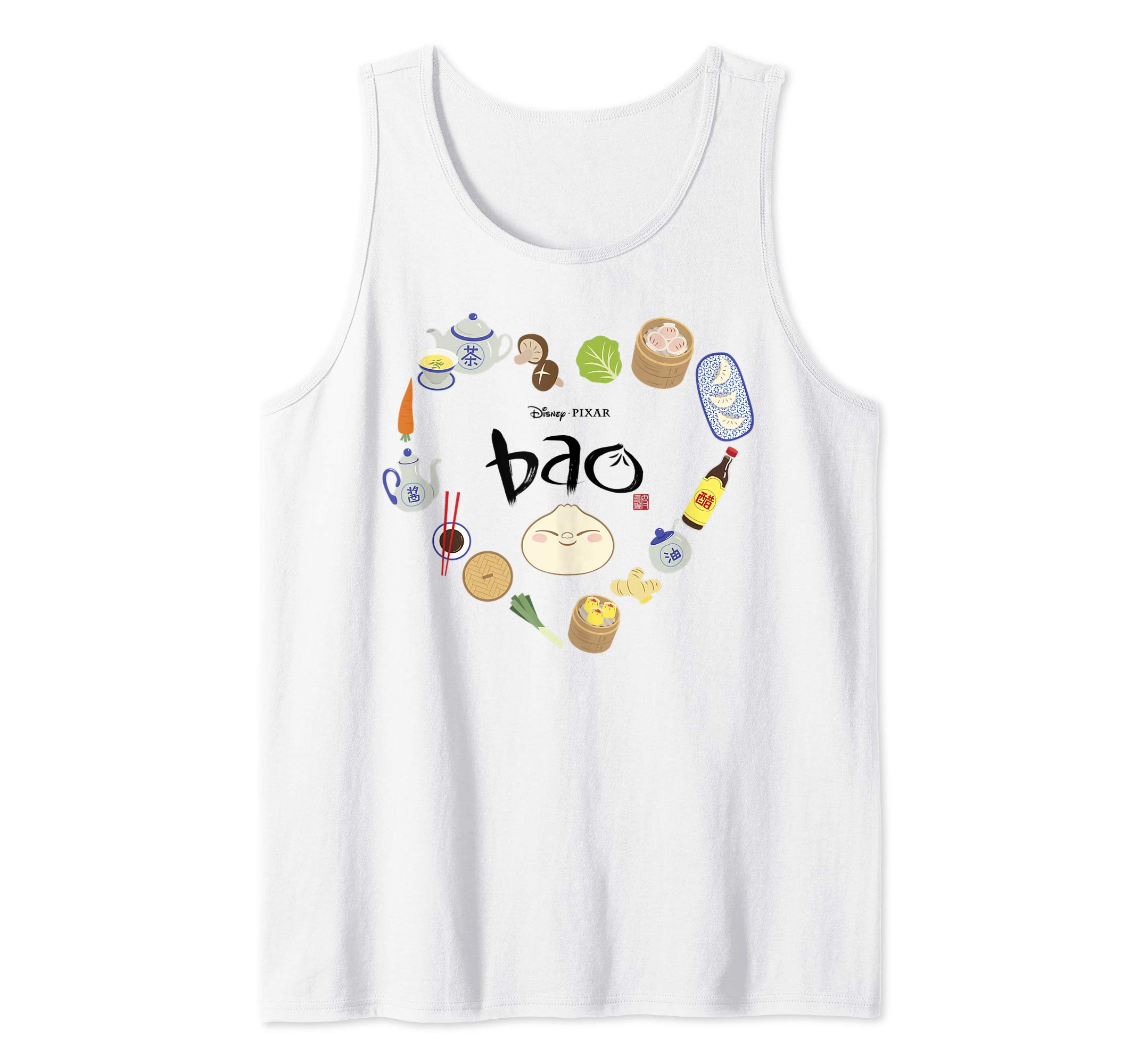 Disney Pixar Bao Loves Food Tank Top