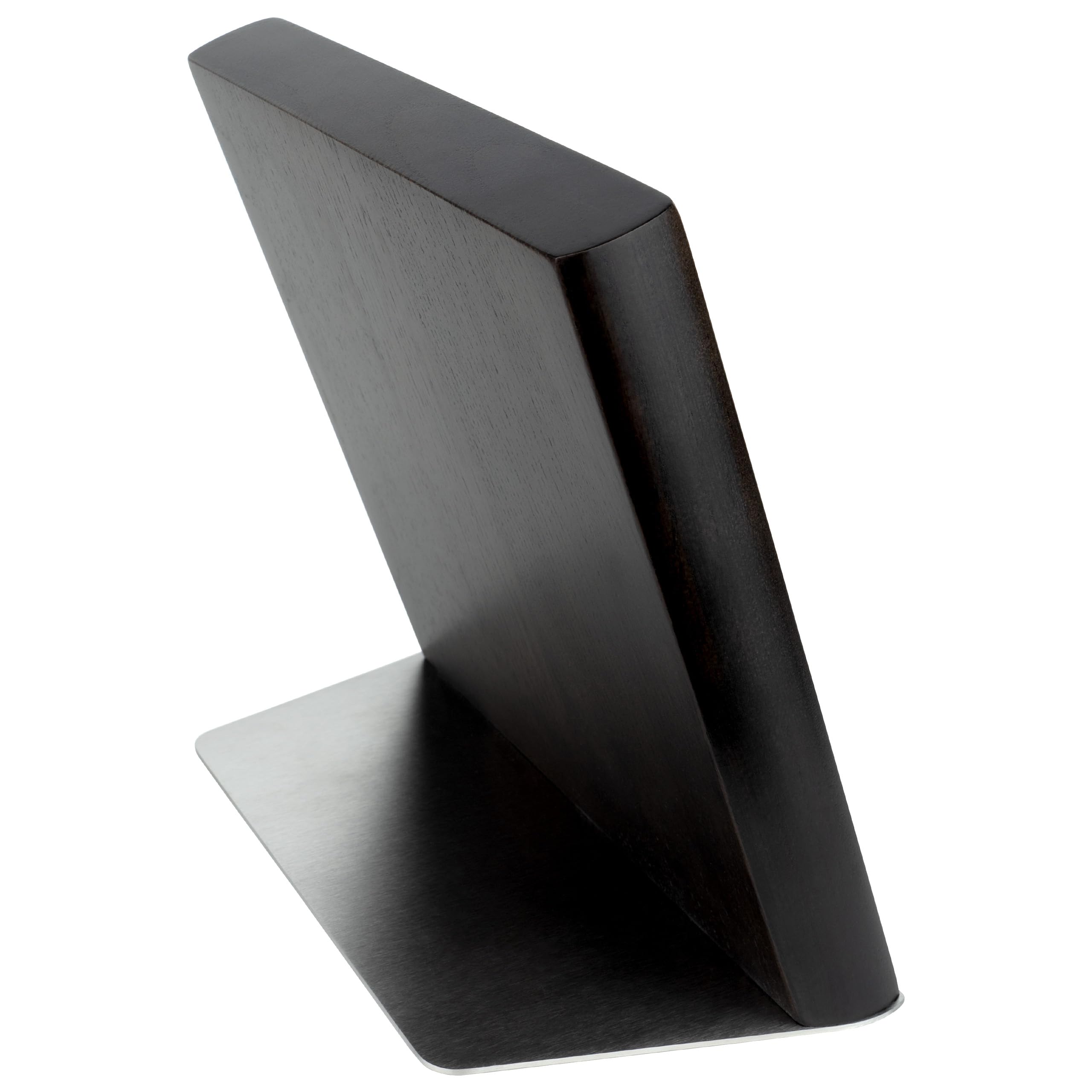 Rockingham Forge RF Magnetischer Messerständer aus Holz Schwarz BLK-ASHL5/BK