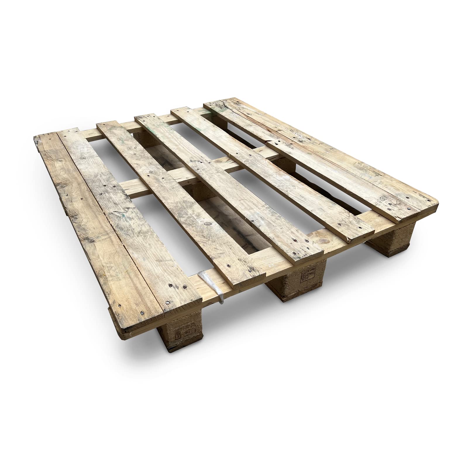 MUNTRADE Palet Europeo 80 cm x 120 cm | Palets Madera sin lijar ni barnizar, para decoración, Handmade Sofa, Cama, Mesa, estructuras, 1 unidad