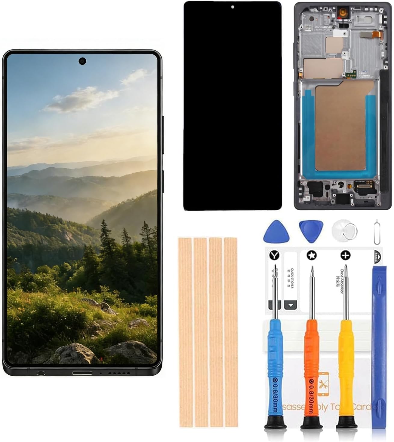 OEM Grade for Samsung Galaxy S25 Ultra LCD Screen Replacement, 6.81 Inch 120Hz Dynamic AMOLED 2X Display with Frame, Touch Digitizer, Protective Film - Compatible with SM-S938