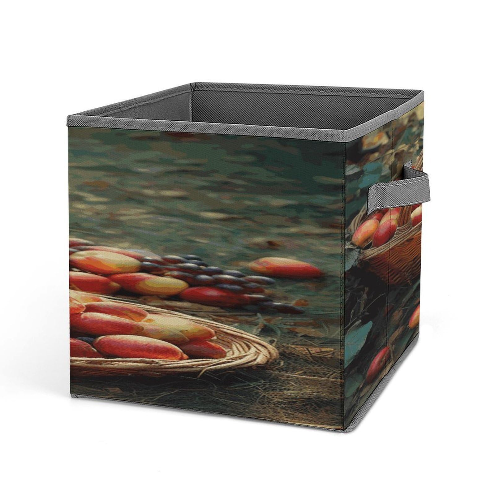 Fekiloot Style Fruit Harvest Storage Bins Storage Baskets
