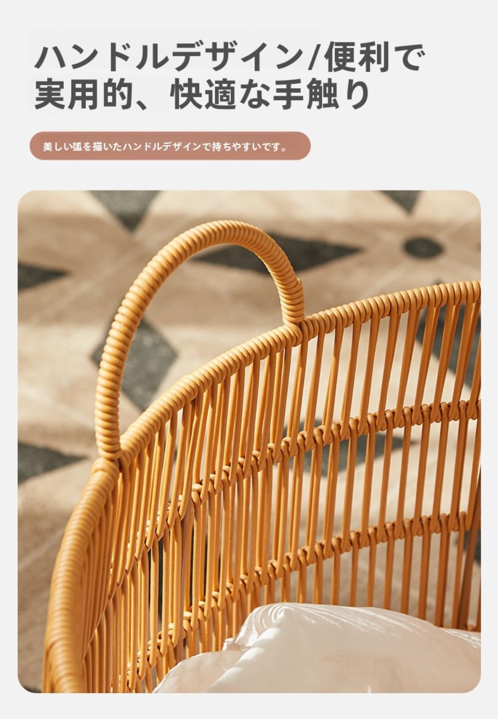 MKHJBFGI洗濯カゴ 防水汚れた衣類かご、汚れた衣類収納バスケット、寝室、バスルーム (中くらい)