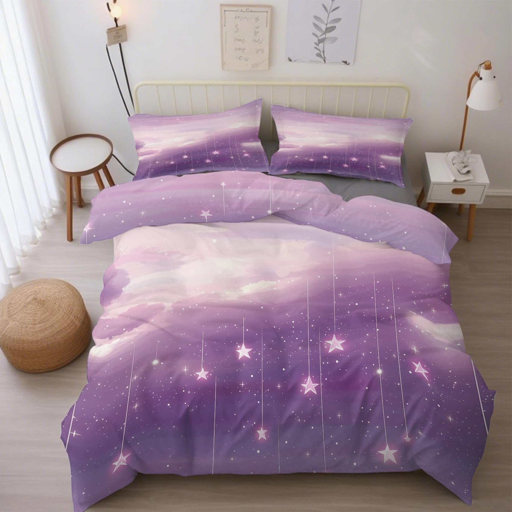 Housse de couette 240x260 fermeture éclair fini la couette qui glisse